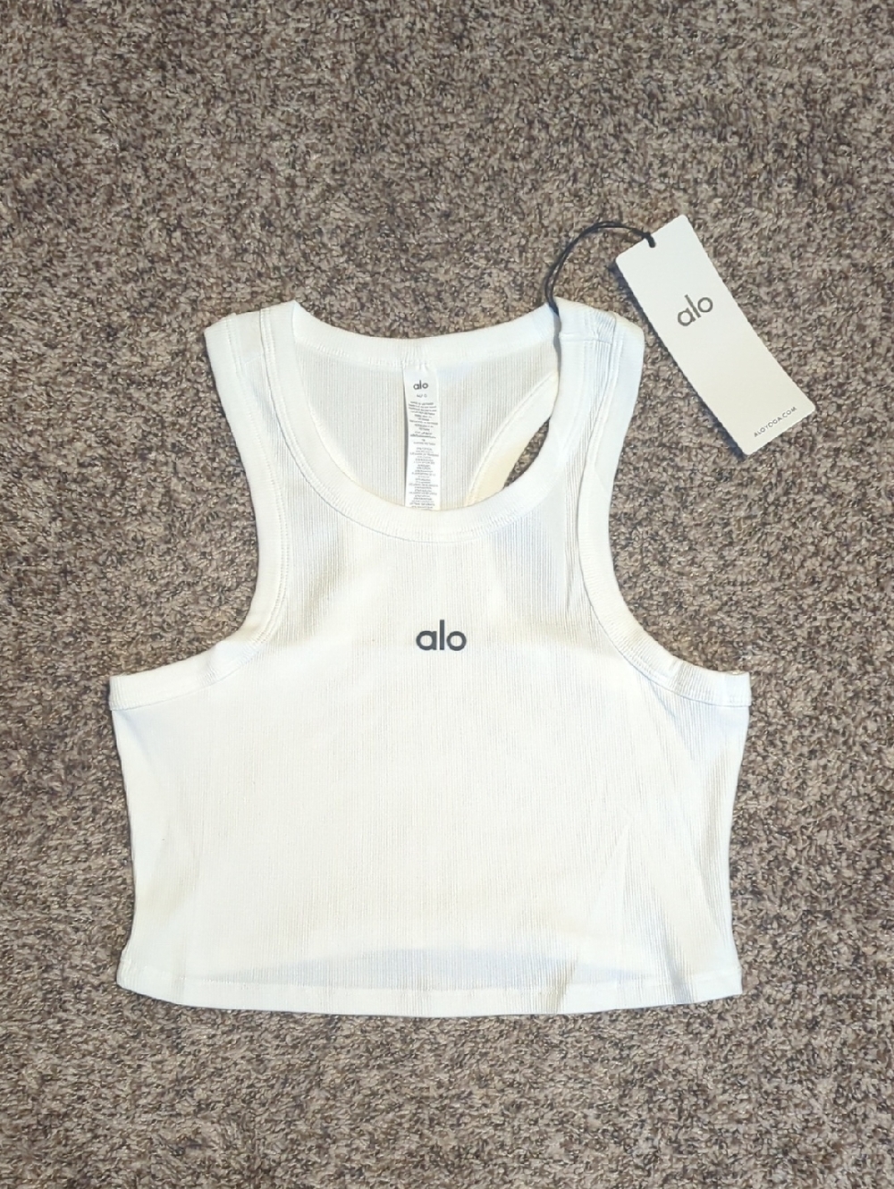 NWT Alo Yoga Aspire Tank Top - Picture 2 of 5